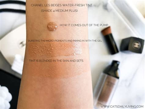 chanel les beiges water fresh tint ingredients